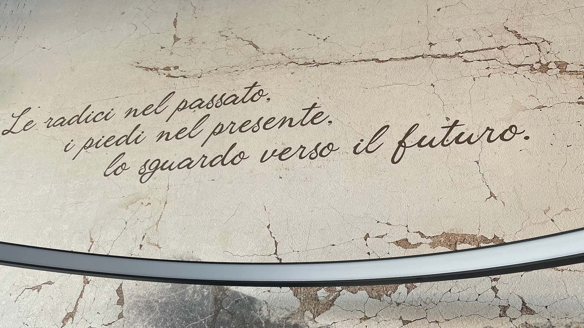 50 anni di Battiston Vittorino: una parete che custodisce una storia